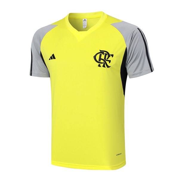 Camiseta Entrenamiento Flamengo 2024-25 Amarillo Gris